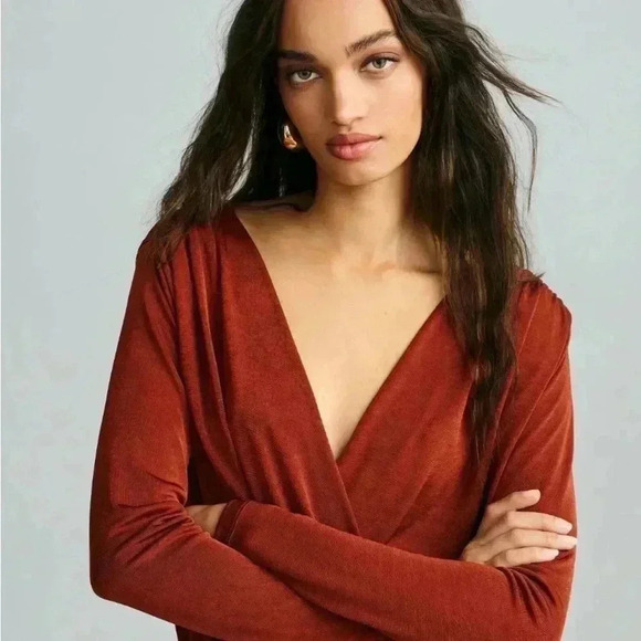 Anthropologie blouse bodysuit NWOT - Picture 7 of 7